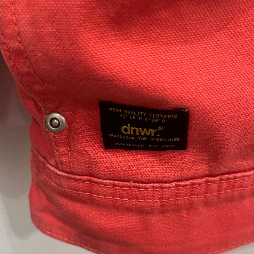 Zara Red Utility Jacket - Picture 4 of 5